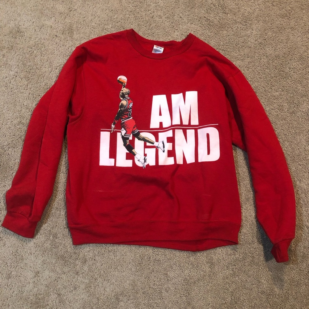 Michael Jordan I Am Legend sweater